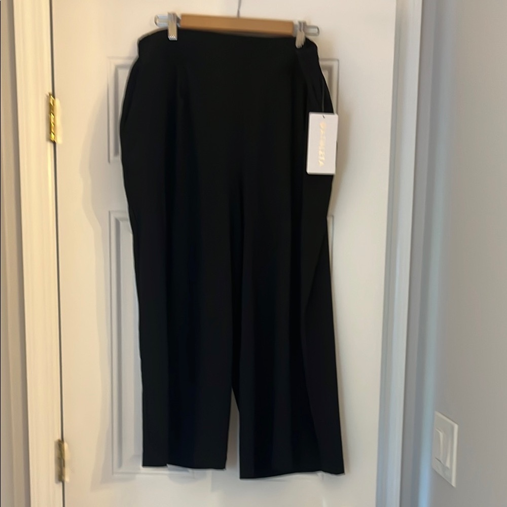 Athleta Brooklyn Wide Leg Crop Pants – Size 18, Flowy & Chic